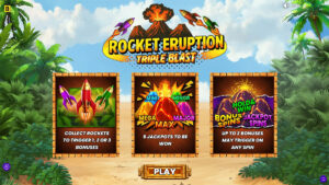 Rocket Eruption Triple Blast Homescreen