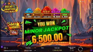 Rocket Eruption Triple Blast Jackpot