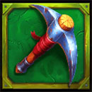 Rolling in Treasures Pickaxe