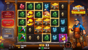 Rolling in Treasures Win