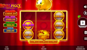 3×3 Royal Piggy: Hold The Spin