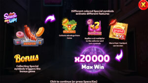 Snack Me Up! Homescreen