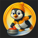 Winter Trophy Hold and Win Penguin
