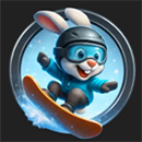 Winter Trophy Hold and Win Rabbit