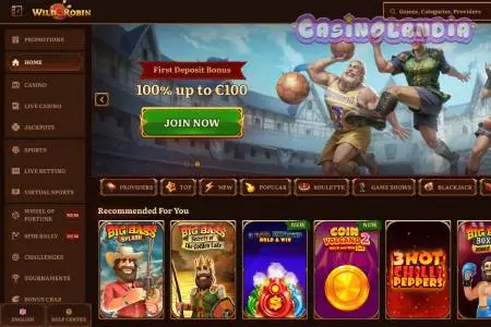 WildRobin Casino Desktop Video Review
