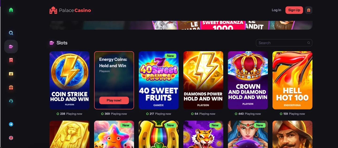 PalaceCasino Slots