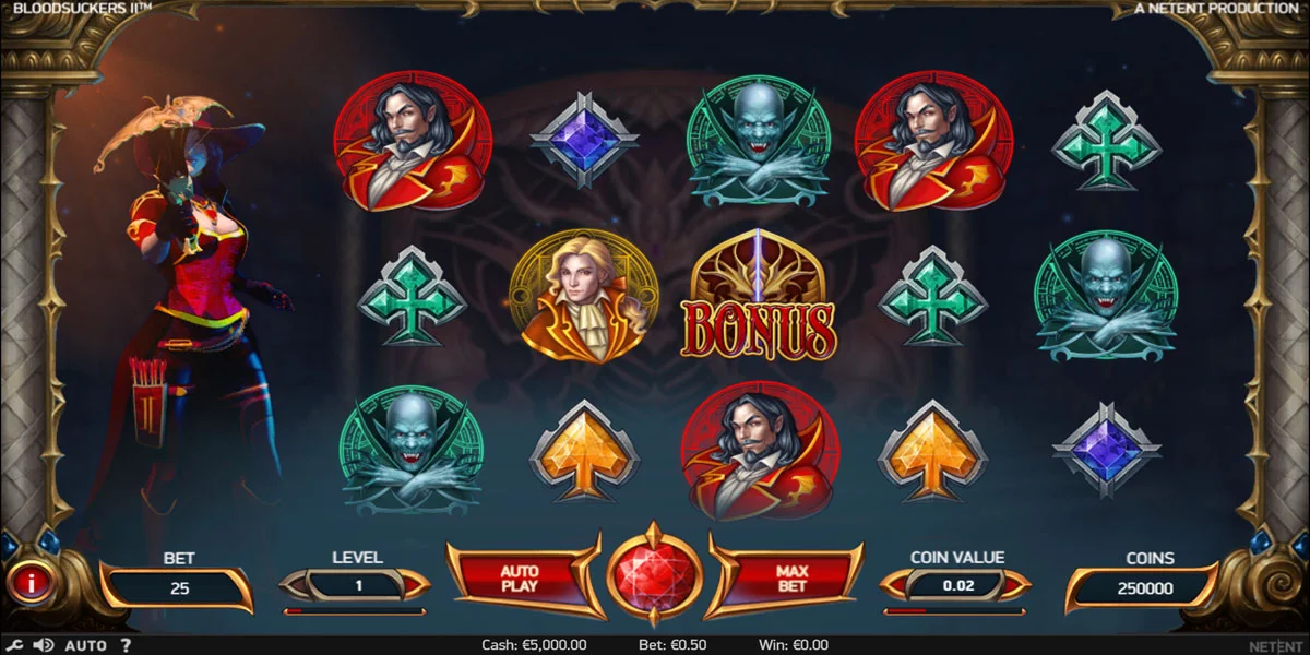 Blood Suckers 2 Slot Base Play