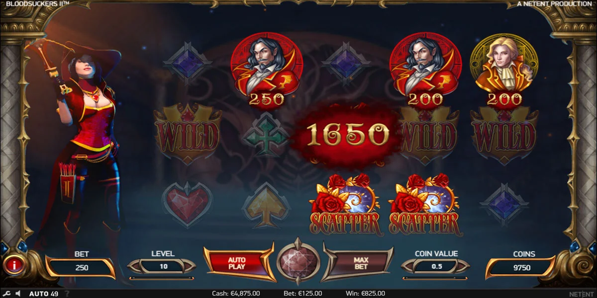Blood Suckers 2 Slot Win