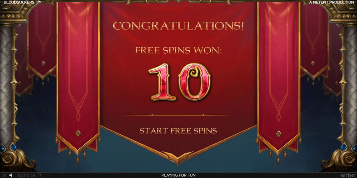 Blood Suckers 2 Slot Free Spins