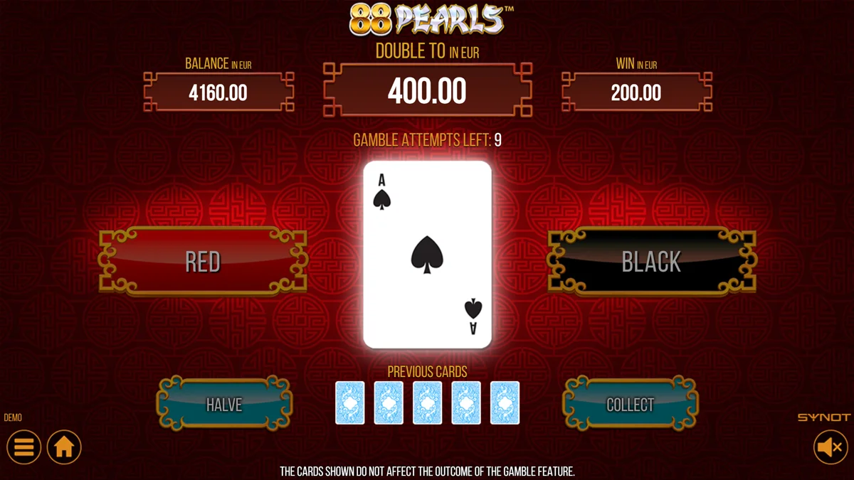 88 Pearls Gamble Round