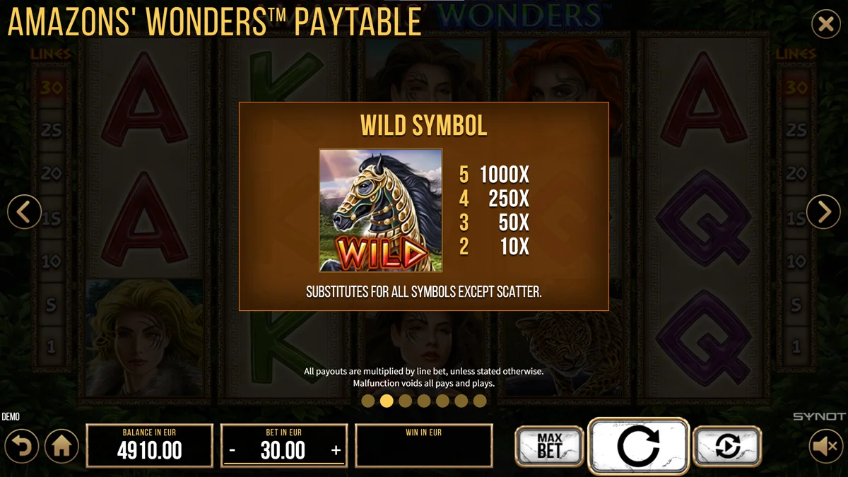 Amazons Wonders Wild Symbol