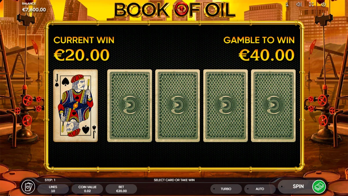 Book of Oil Gamble