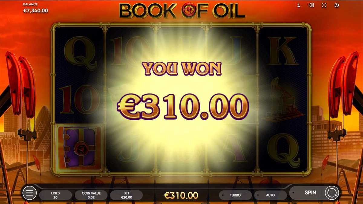 Book of Oil Win