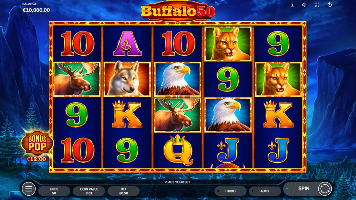 Buffalo 50 Normal Play