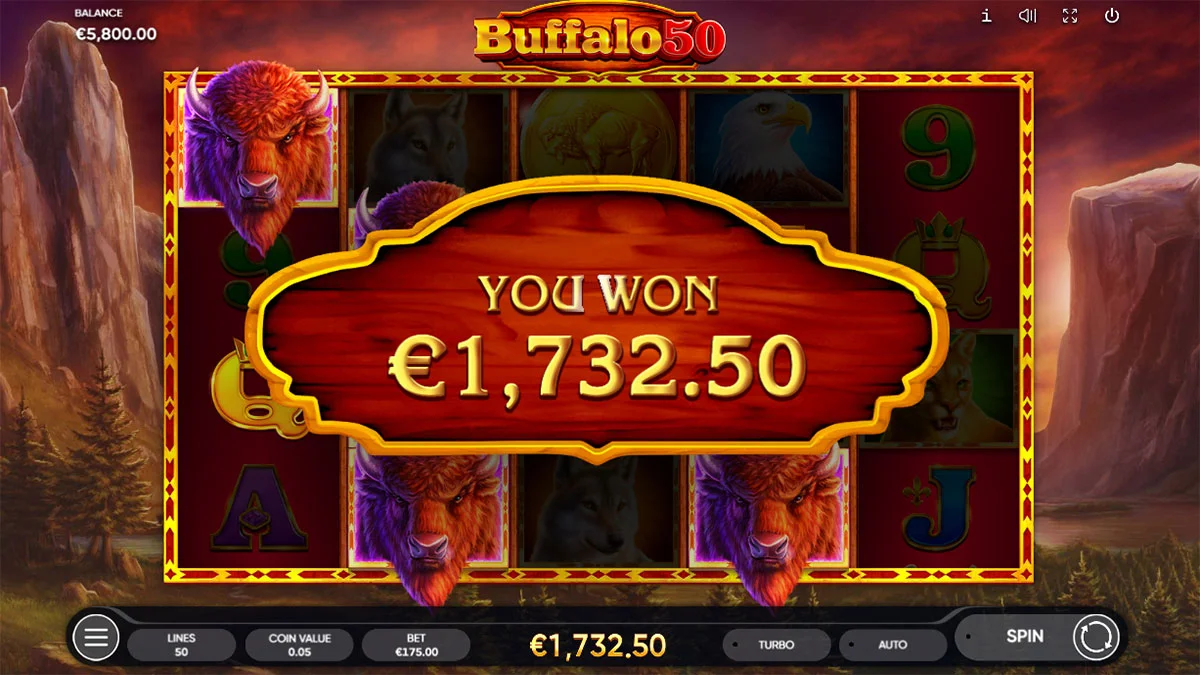 Buffalo 50 Win
