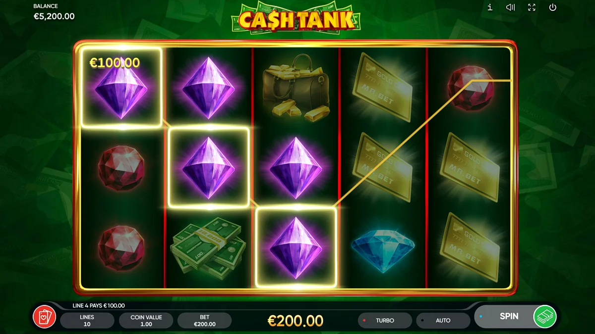 Cash Tank Win
