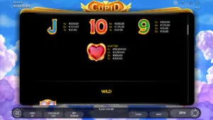 Cupid Paytable 2
