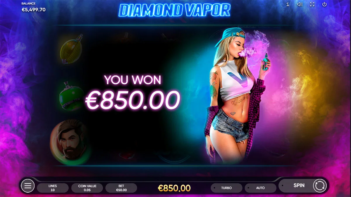 Diamond Vapor Bonus Buy Win