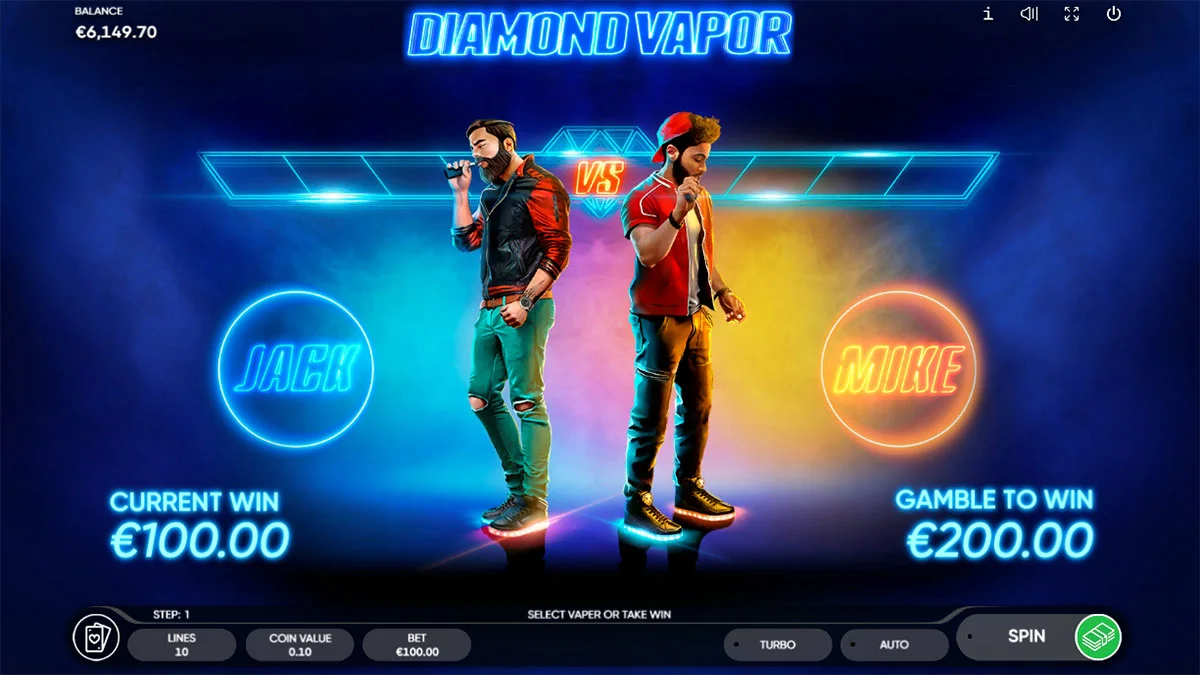 Diamond Vapor Gamble