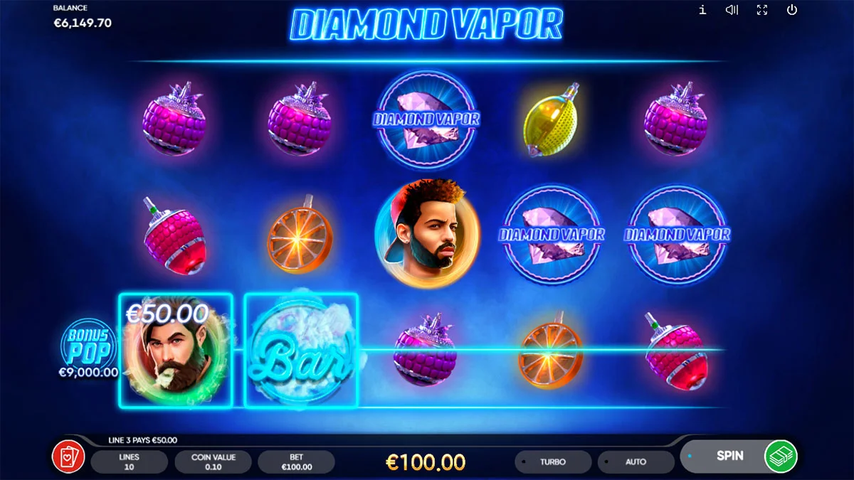 Diamond Vapor Win