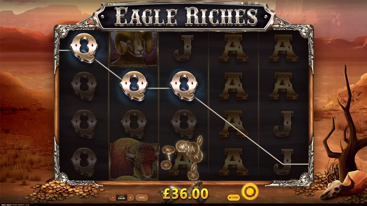 Eagle Riches Win
