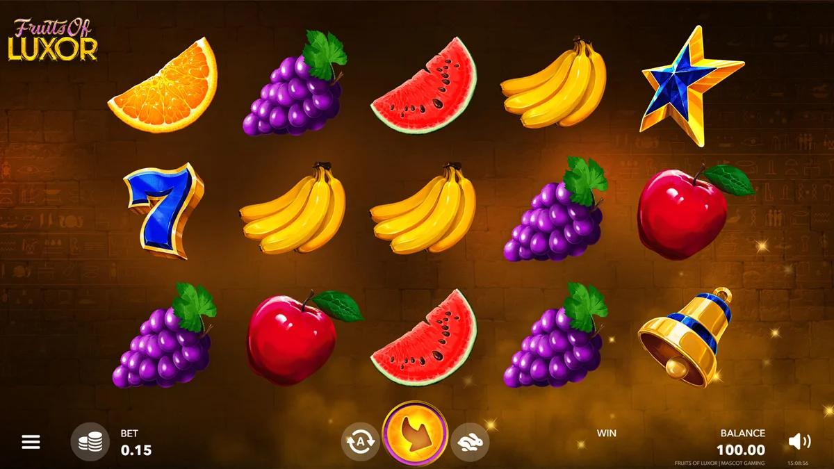 Fruits of Luxor Base Play