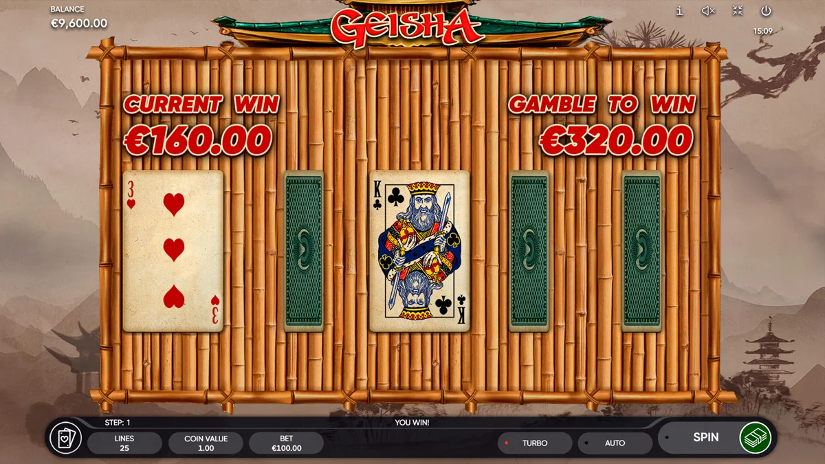 Geisha Gamble Round