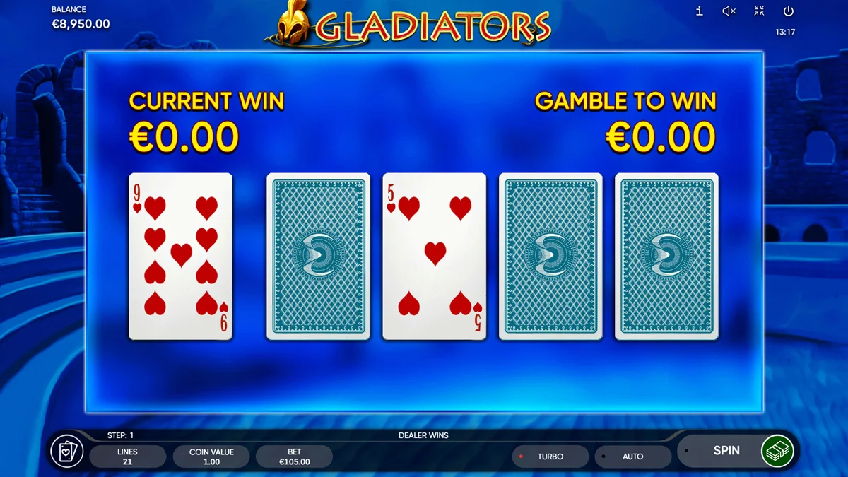 Gladiators Gamble Round