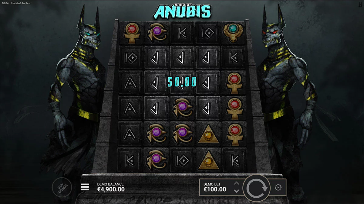 Hand of Anubis Win