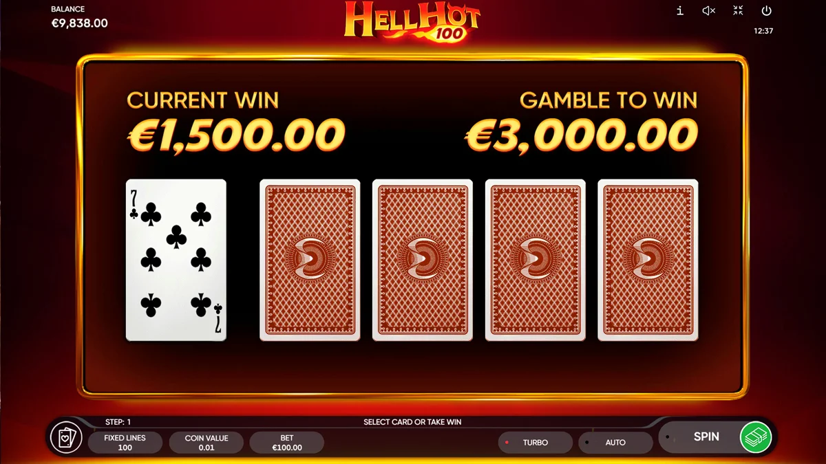 Hell Hot 100 Gamble