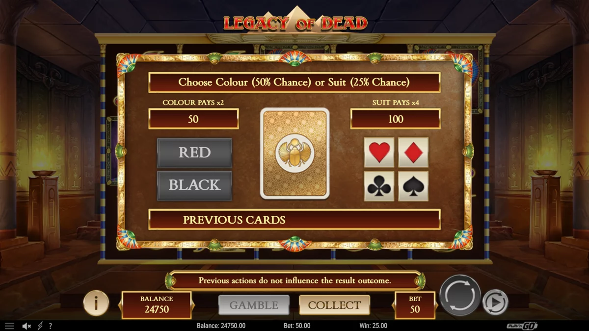 Legacy of Dead Gamble