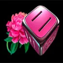 Little Panda Dice Symbol Pink Flower