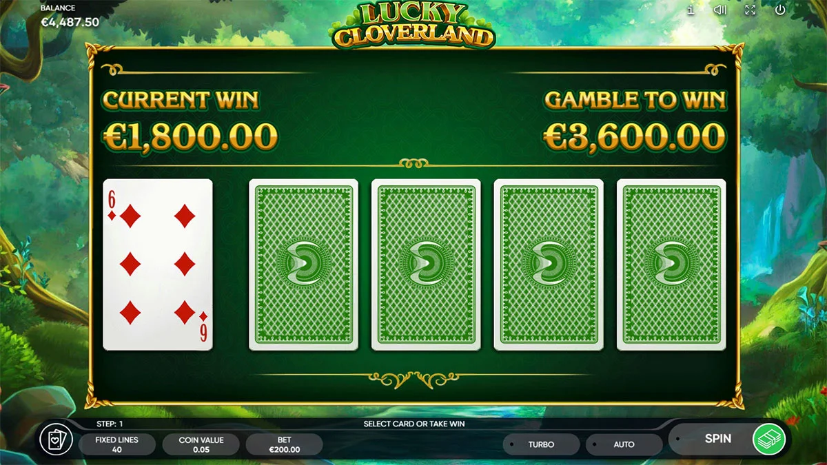 Lucky Cloverland Gamble