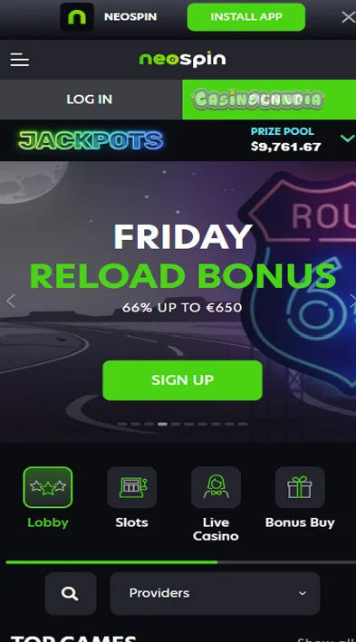 Mobile View casino neospin