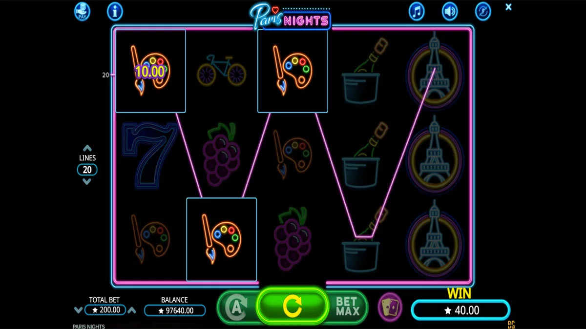 Paris Nights Win2