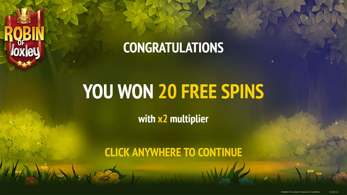 Robin of Loxley Free Spins