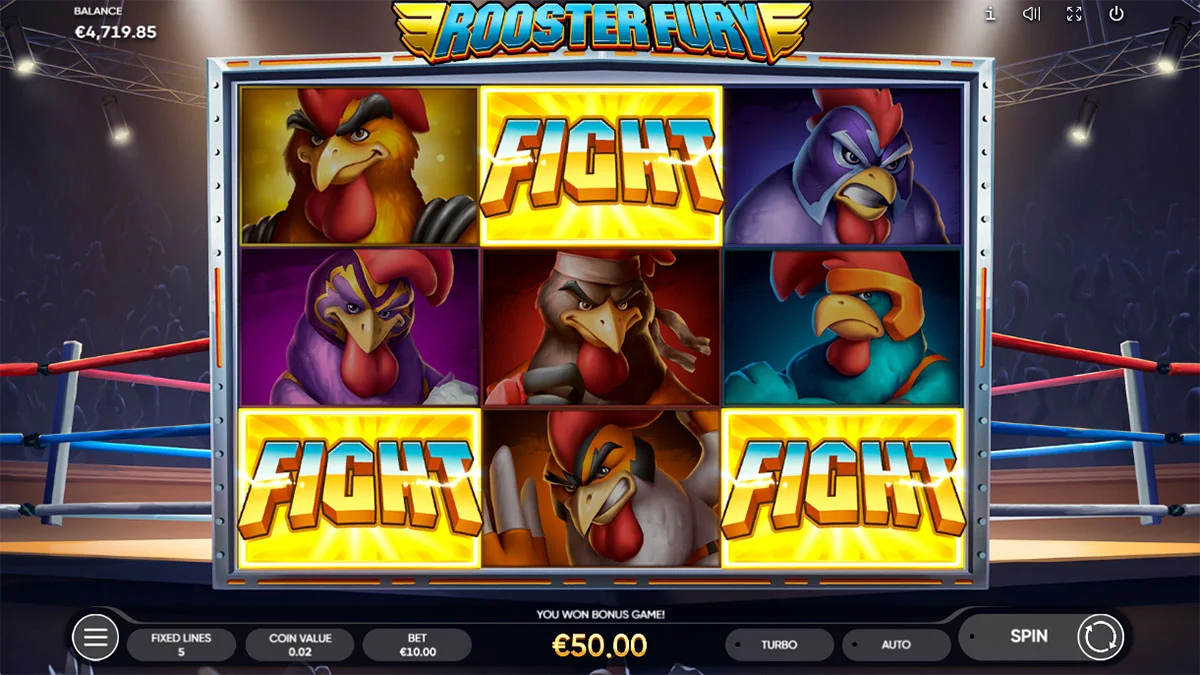 Rooster Fury Bonus Buy