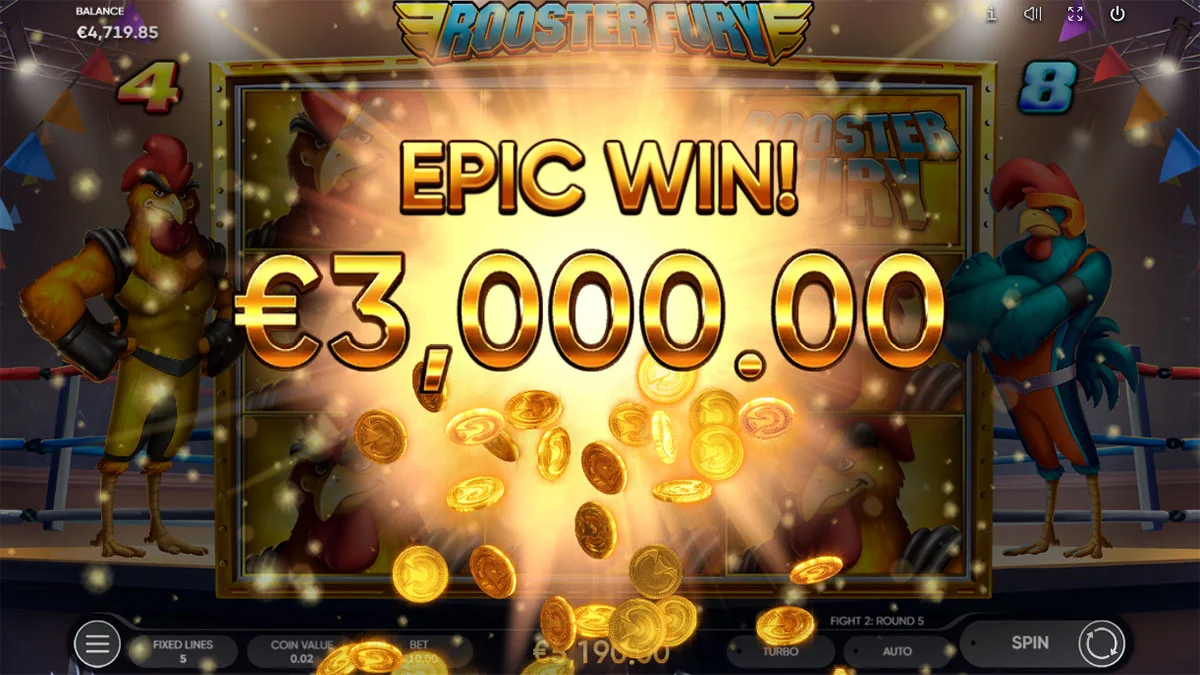 Rooster Fury Epic Win