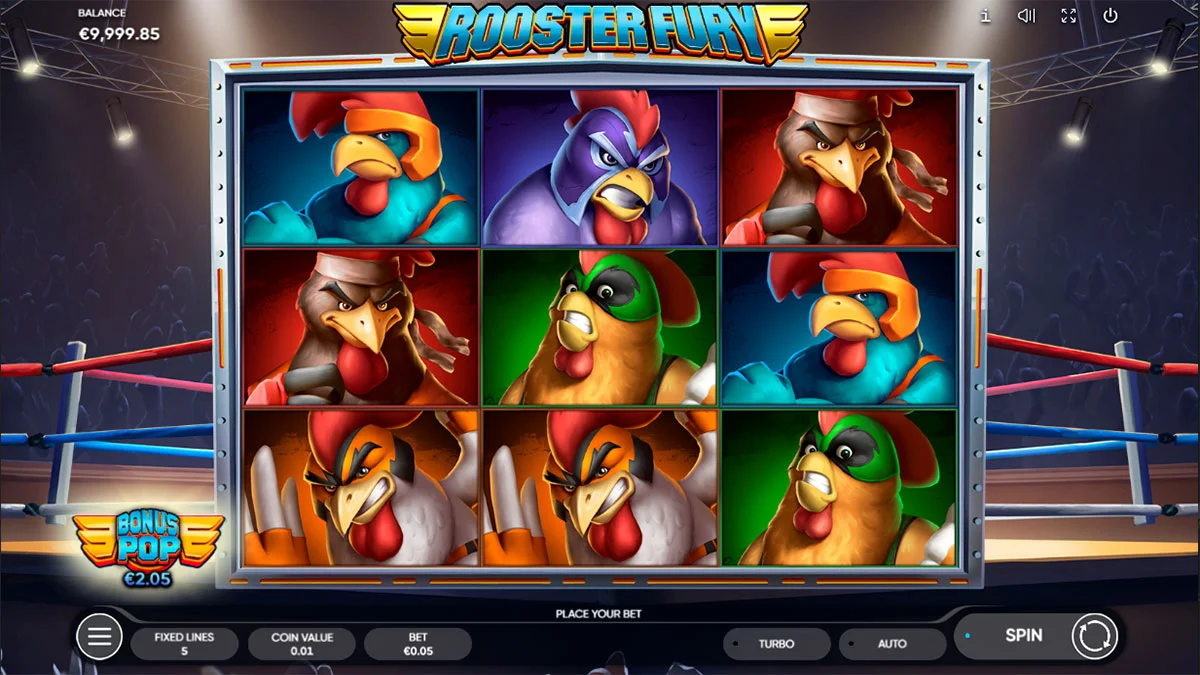 Rooster Fury Normal Play