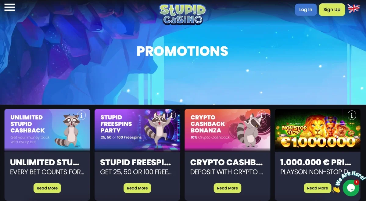 Stupid Casino Promotions
