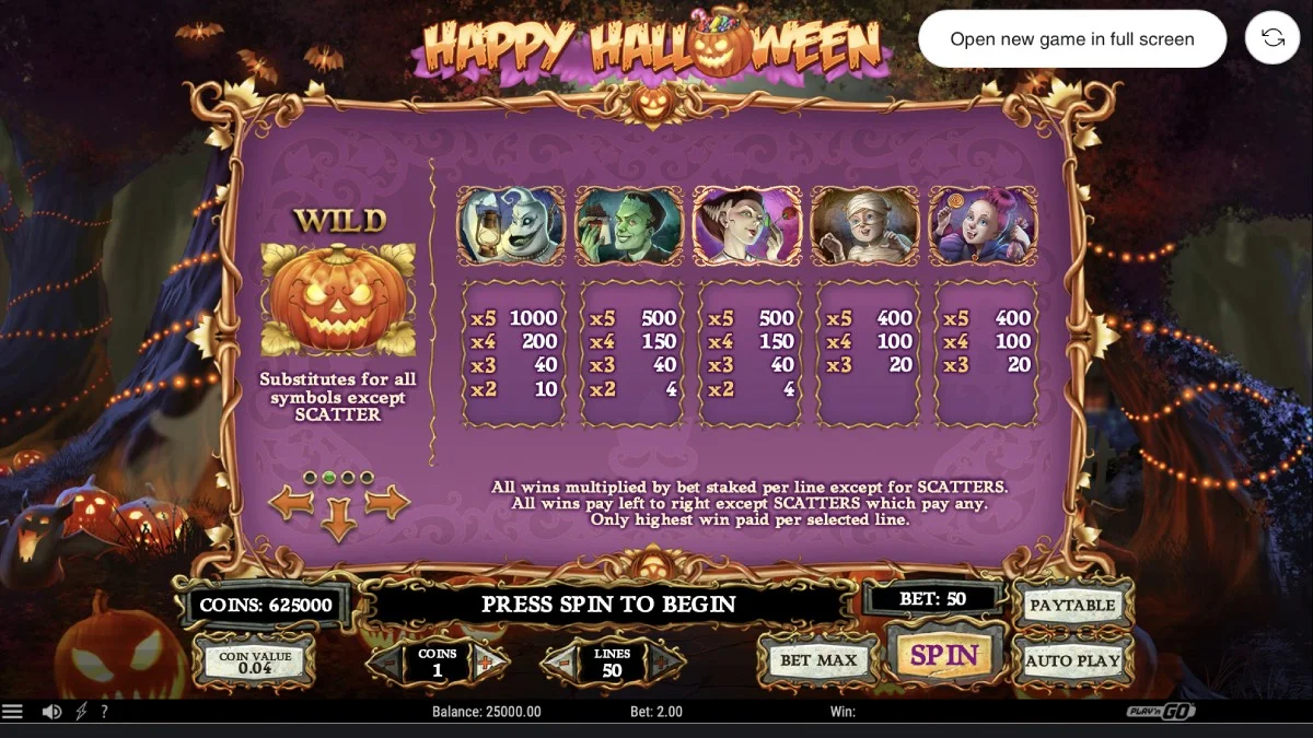 Happy Halloween Slot
