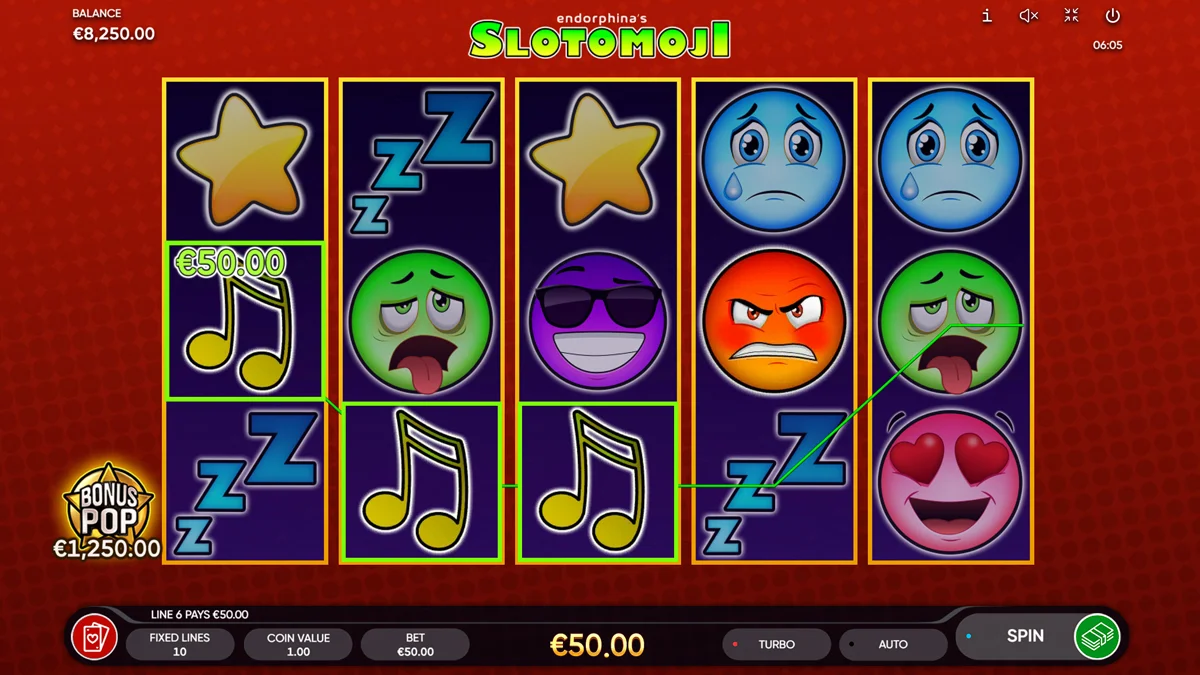 Slotomoji Base Play