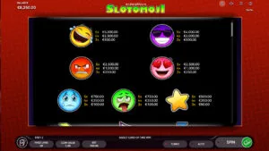 Slotomoji Paytable 1