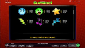 Slotomoji Paytable 2
