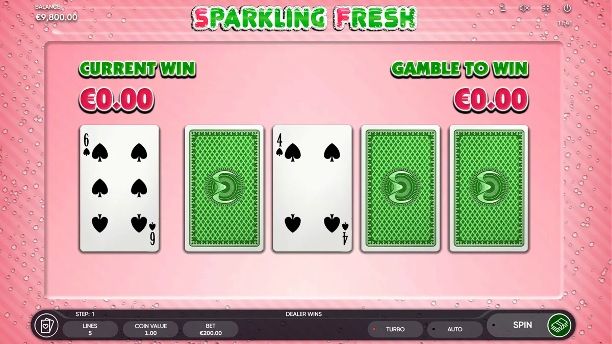 Sparkling Fresh Gamble