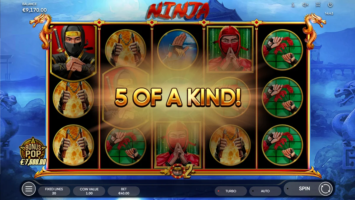 The Ninja 5 of a kind
