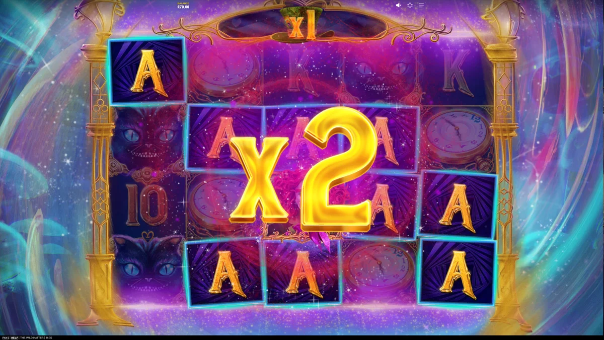 The Wild Hatter multiplier