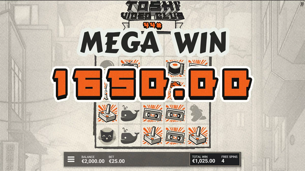 Toshi Video Club Mega Win