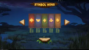 Wild Cats Multiline Paytable 2