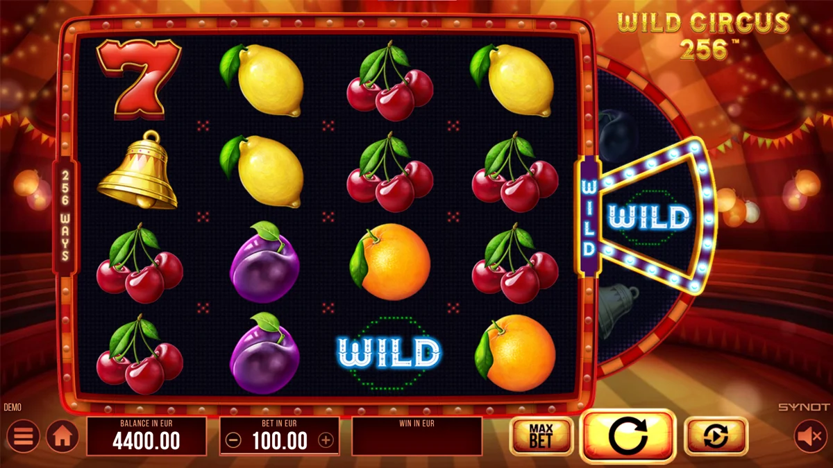 Wild Circus 256 Base Play